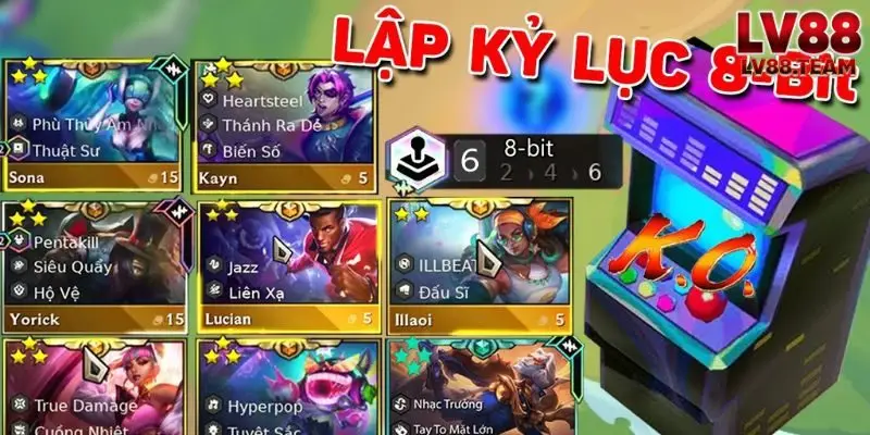 Nổ hũ 8bit LV88 với nổ hũ hiện đại